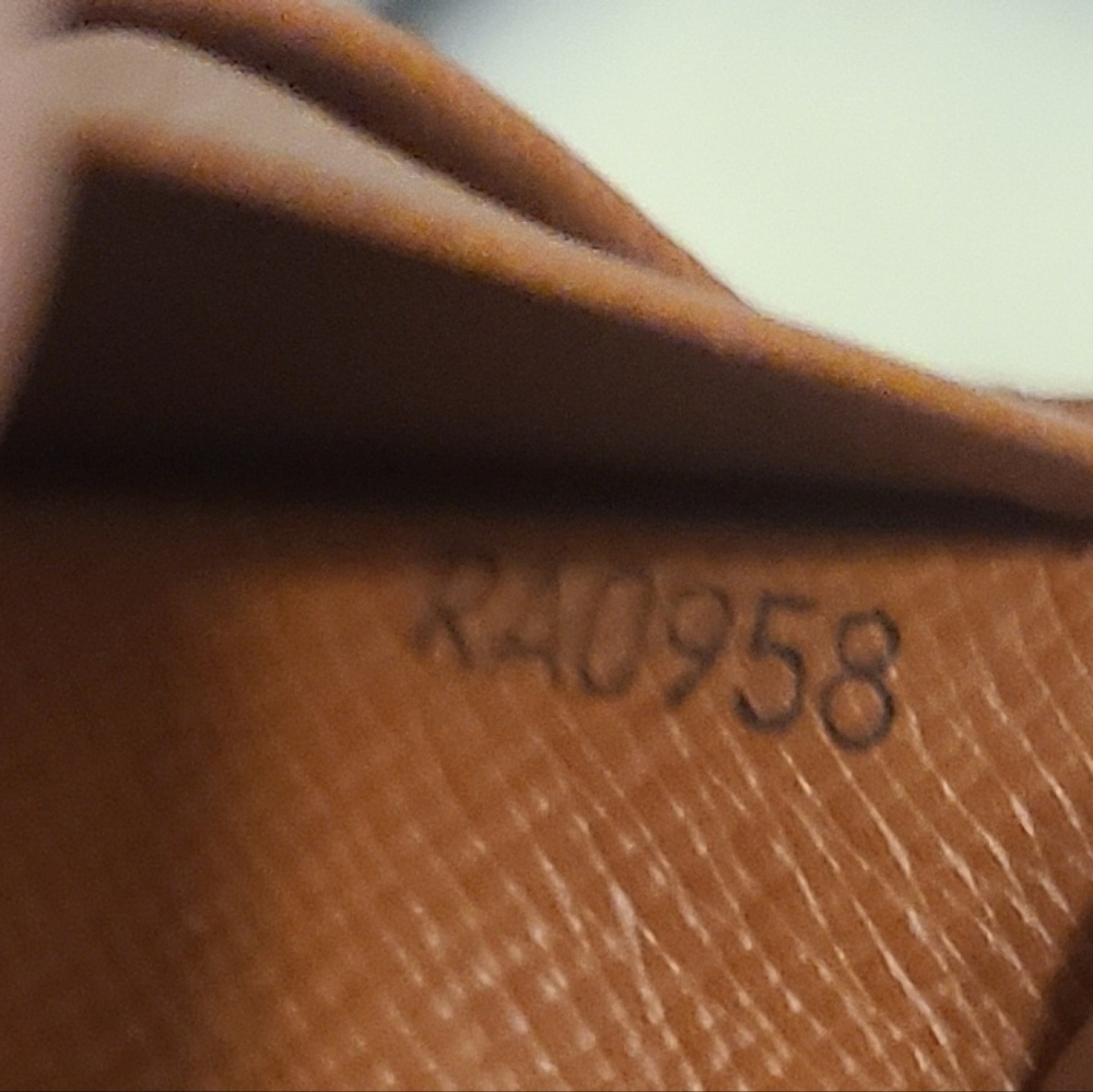 Louis Vuitton Classic Monogram Wallet in Brown and Gold - Picture 6 of 7